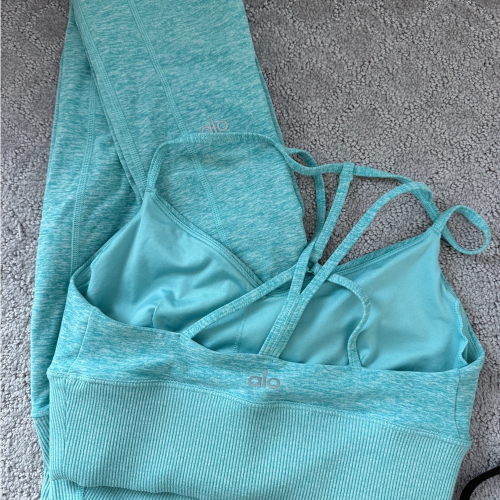 Alo Yoga and Lululemon bundle leggings & bra tops - Picture 3 of 3